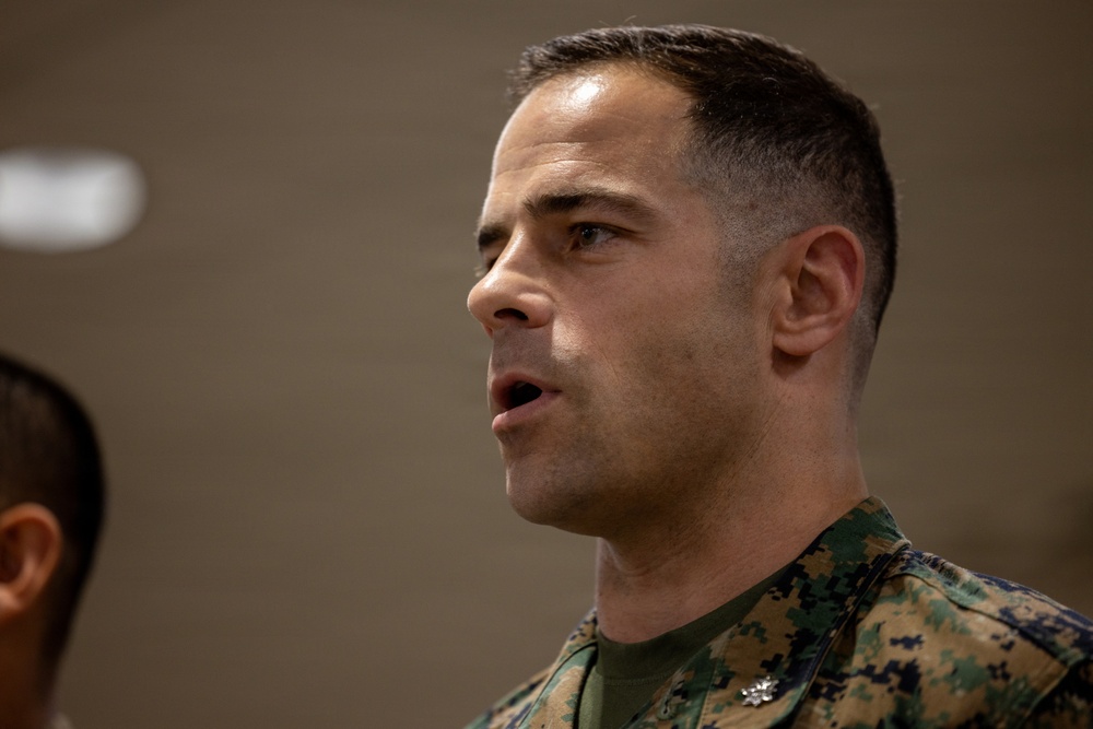 Marine Combat Training Battalion Change of Command Ceremony