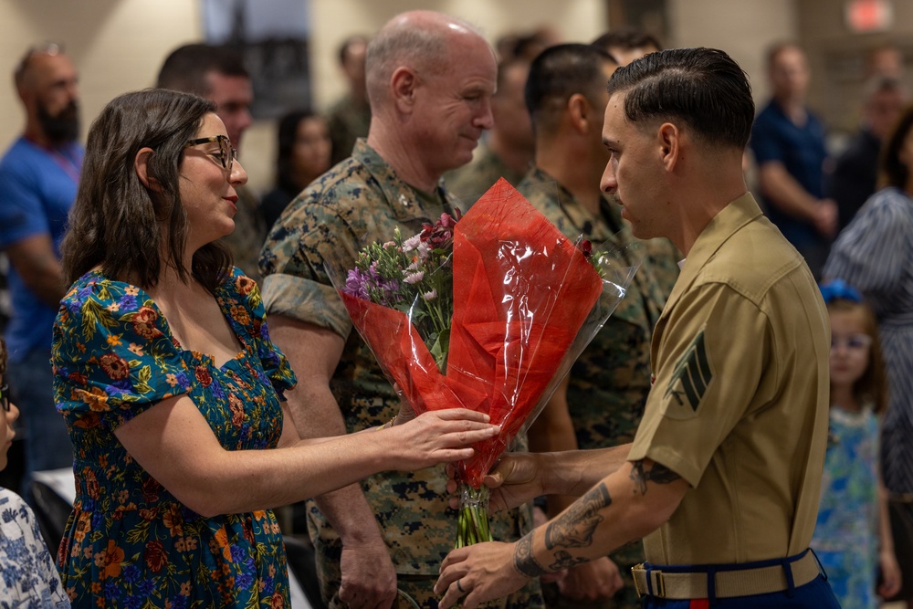 Marine Combat Training Battalion Change of Command Ceremony