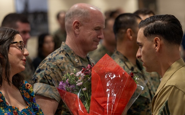 Marine Combat Training Battalion Change of Command Ceremony