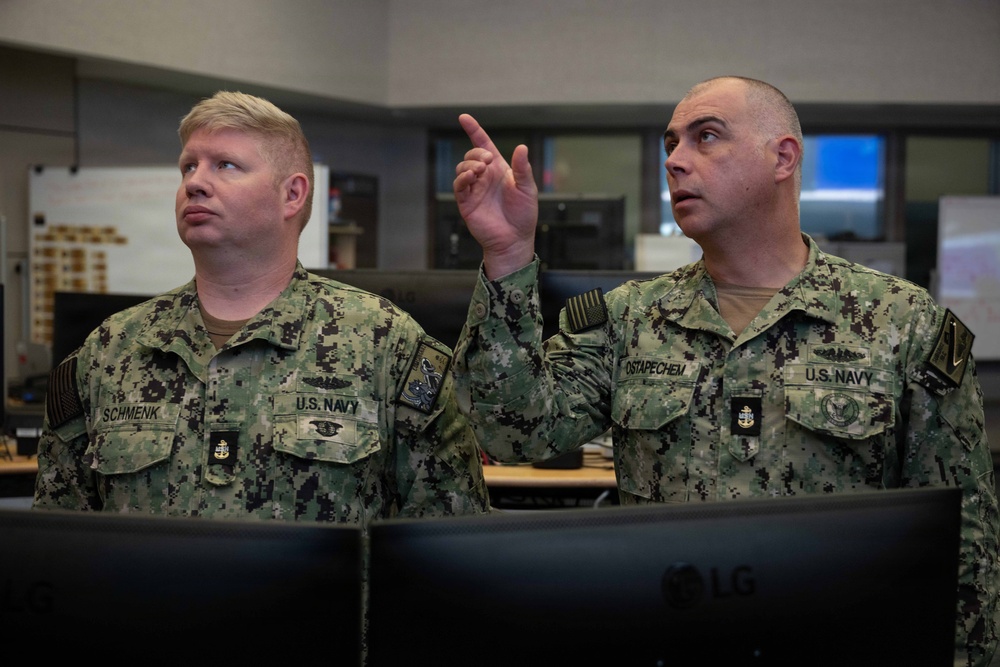 Submarine Group Two Reservists Stand Theater Undersea Warfare Watch for Vigilant Shield 2026