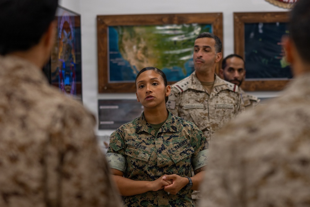 Marine Corps Combat Service Support Schools Hosts Royal Saudi Naval Force – Marine Force