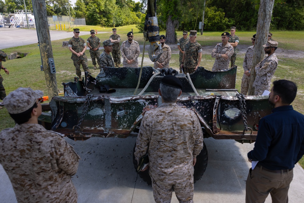 Marine Corps Combat Service Support Schools Hosts Royal Saudi Naval Force – Marine Force