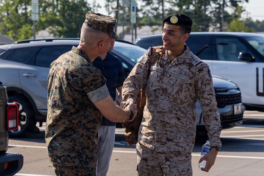 Marine Corps Combat Service Support Schools Hosts Royal Saudi Naval Force – Marine Force