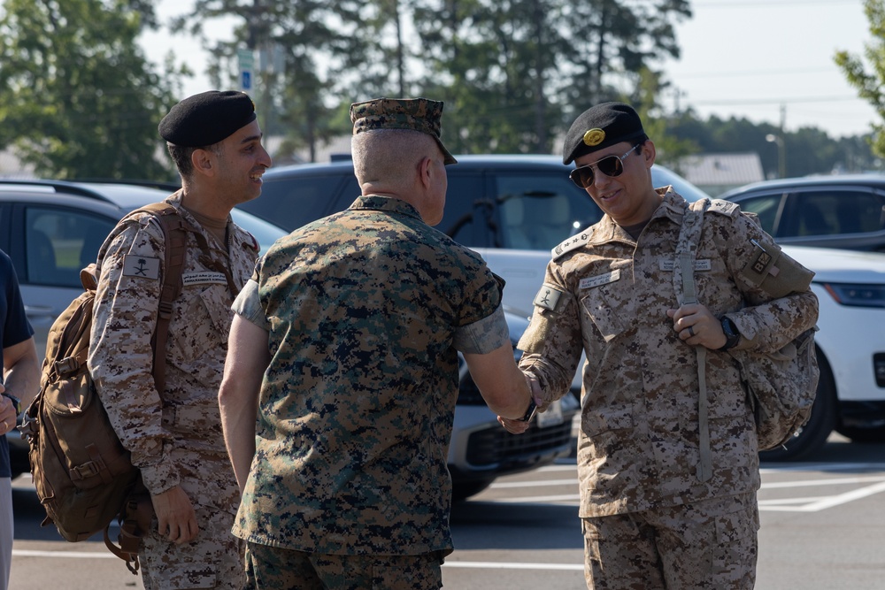 Marine Corps Combat Service Support Schools Hosts Royal Saudi Naval Force – Marine Force