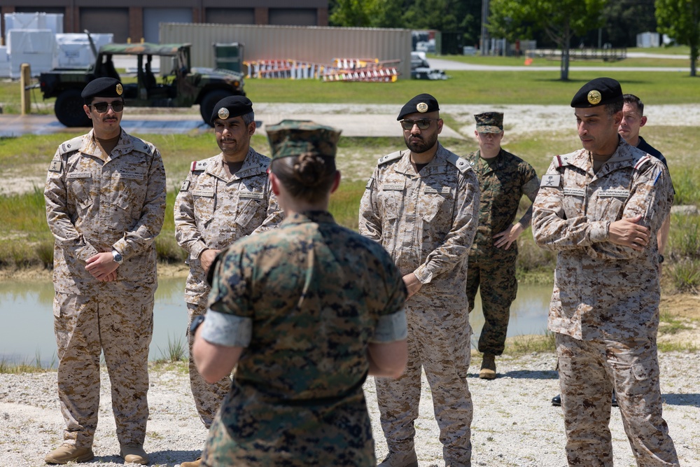 Marine Corps Combat Service Support Schools Hosts Royal Saudi Naval Force – Marine Force