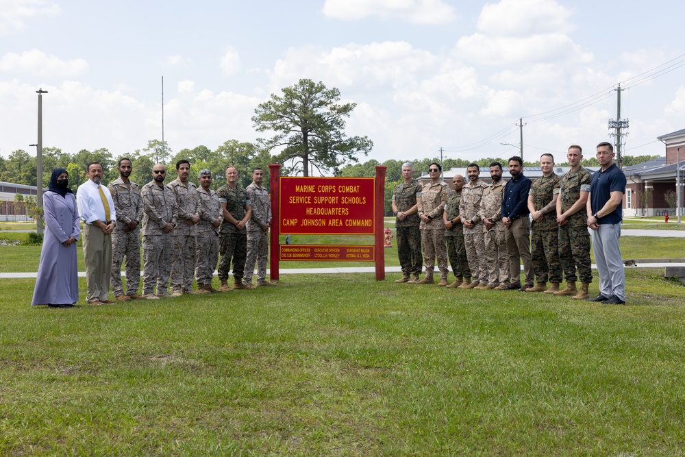 Marine Corps Combat Service Support Schools Hosts Royal Saudi Naval Force – Marine Force