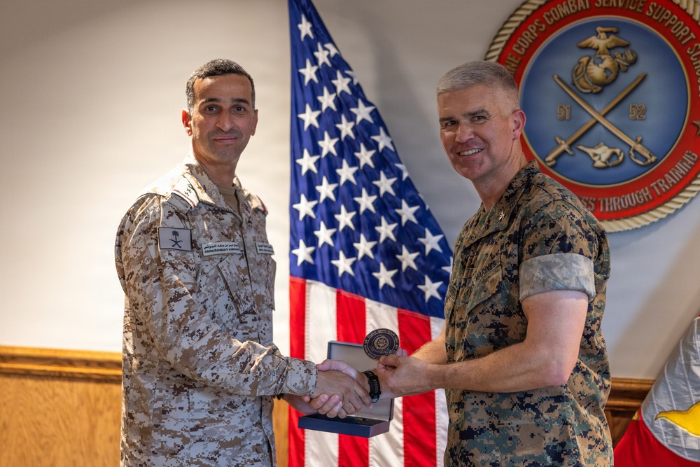 Marine Corps Combat Service Support Schools Hosts Royal Saudi Naval Force – Marine Force