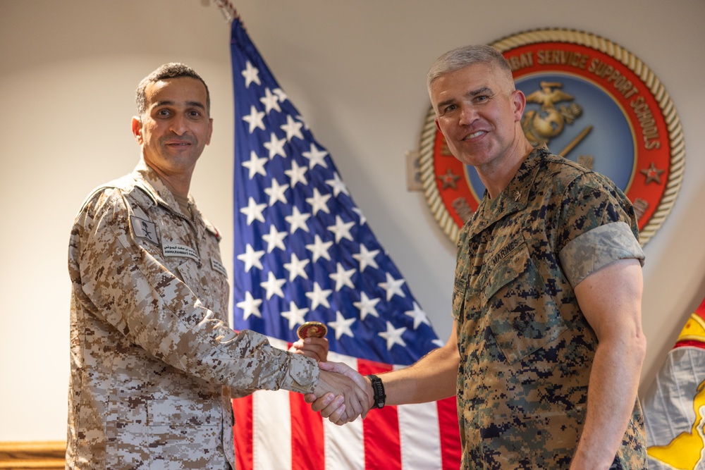 Marine Corps Combat Service Support Schools Hosts Royal Saudi Naval Force – Marine Force