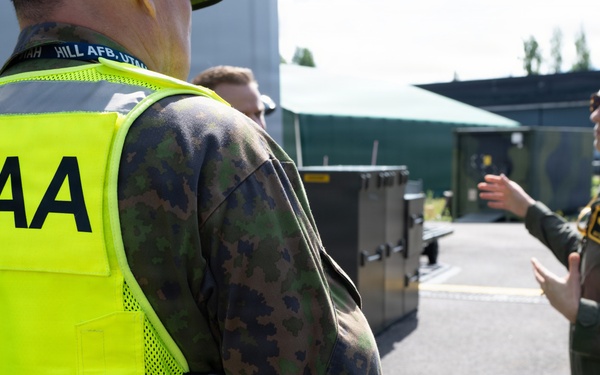 Military Aviation Authority, Finland visits 493 FS, FGS at Ramstein Flag 26