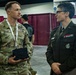 Brig. Gen. Sara Dudley and Capt. Jacob Bickus speaking at SkillsUSA2026
