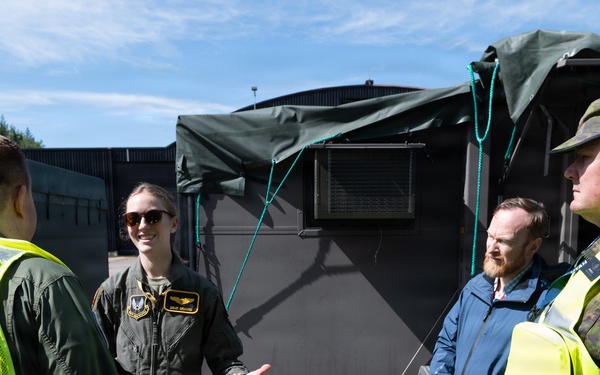 Military Aviation Authority, Finland visits 493 FS, FGS at Ramstein Flag 26