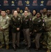 Brig. Gen. Sara Dudley take a group photo with the Atlanta Recruiting Battalion command team and Recruiters