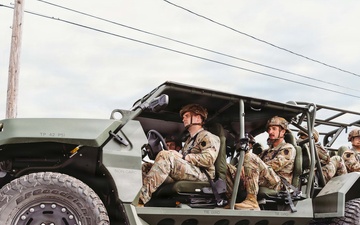 1-112th Infantry trains on new Infantry Squad Vehicle