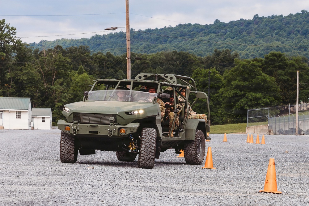 1-112th Infantry trains on new Infantry Squad Vehicle