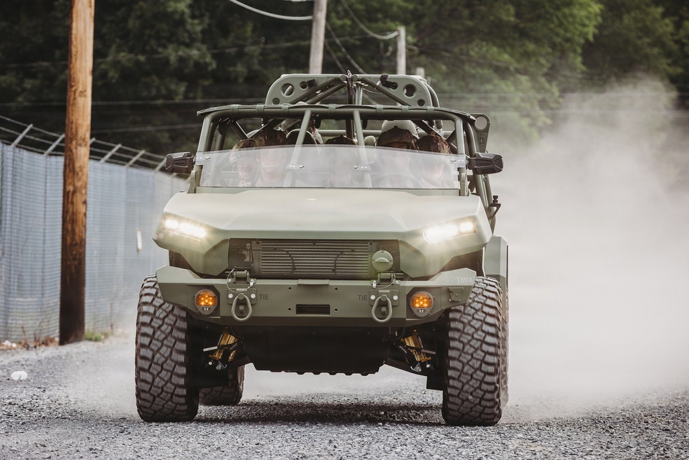1-112th Infantry trains on new Infantry Squad Vehicle