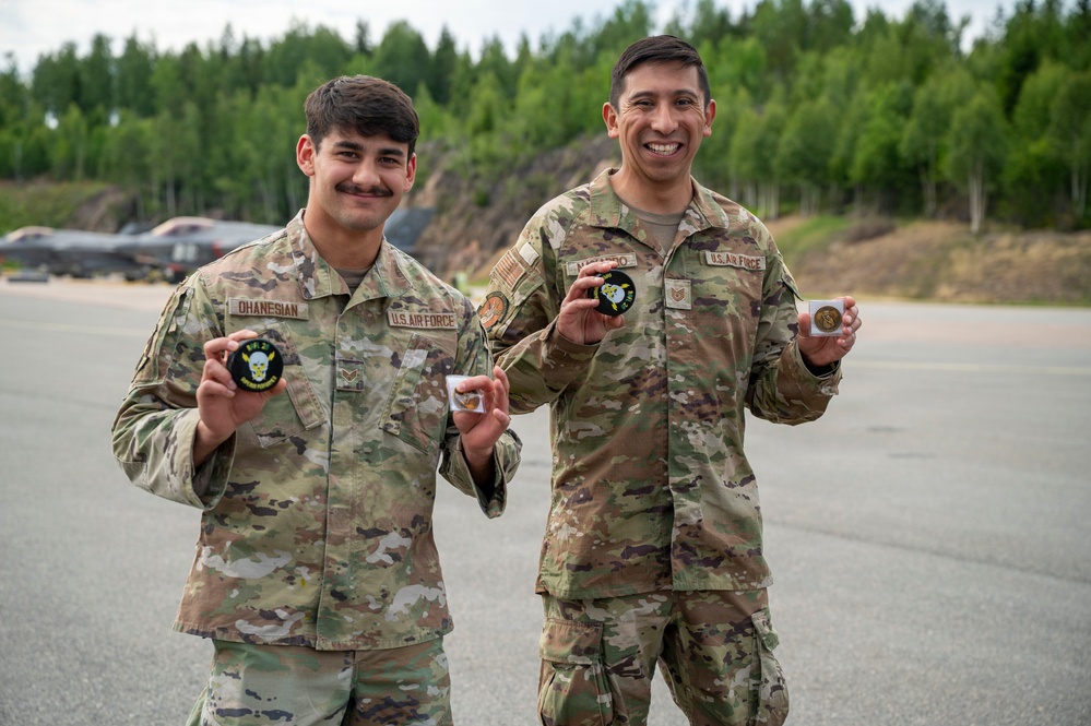 493 FS, FGS leadership recognize superior performers during RAFL26