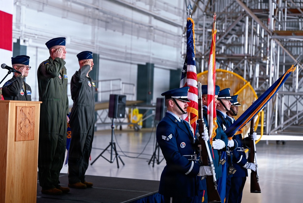 965th Airborne Air Control Squadron welcomes new commander