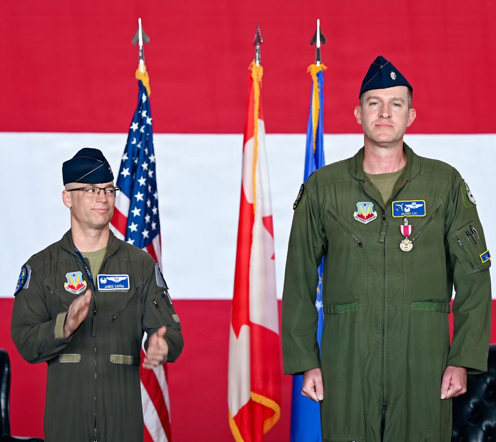 965th Airborne Air Control Squadron welcomes new commander