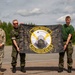 493 FGS gift Finnish air force commemorative unit flag