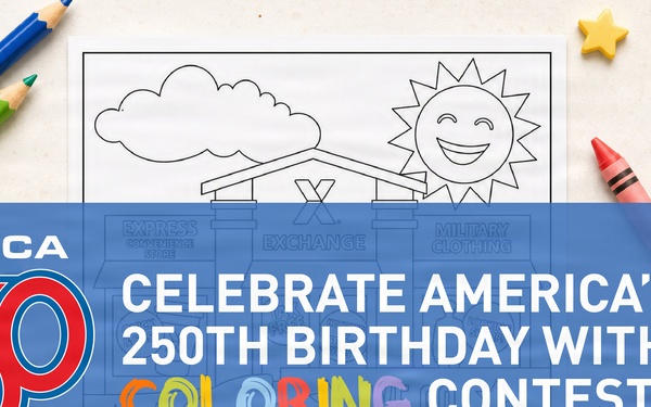 Red, White and Win with the Army &amp; Air Force Exchange Service’s Coloring Sweepstakes