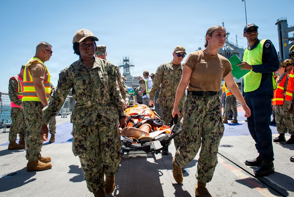 USNS Mercy Sailors Hold MERCEX 26-3, Strengthening Naval Medical Readiness