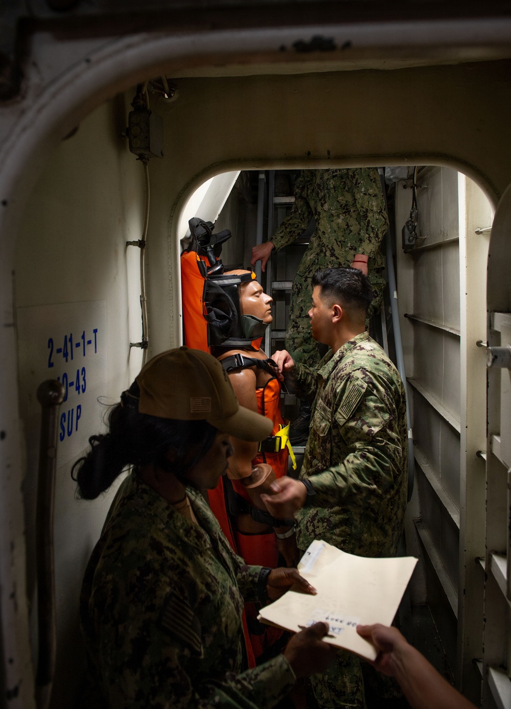 USNS Mercy Sailors Hold MERCEX 26-3, Strengthening Naval Medical Readiness