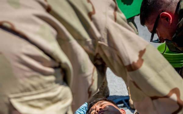 USNS Mercy Sailors Hold MERCEX 26-3, Strengthening Naval Medical Readiness