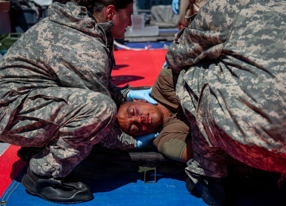 Navy Sailors, Marines Hold MERCEX 26-3, Strengthening Naval Medical Readiness