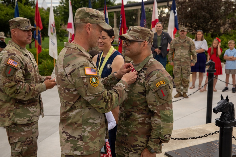 2nd Battalion, 34th Armor Regiment, 1st Infantry Division Change of Command