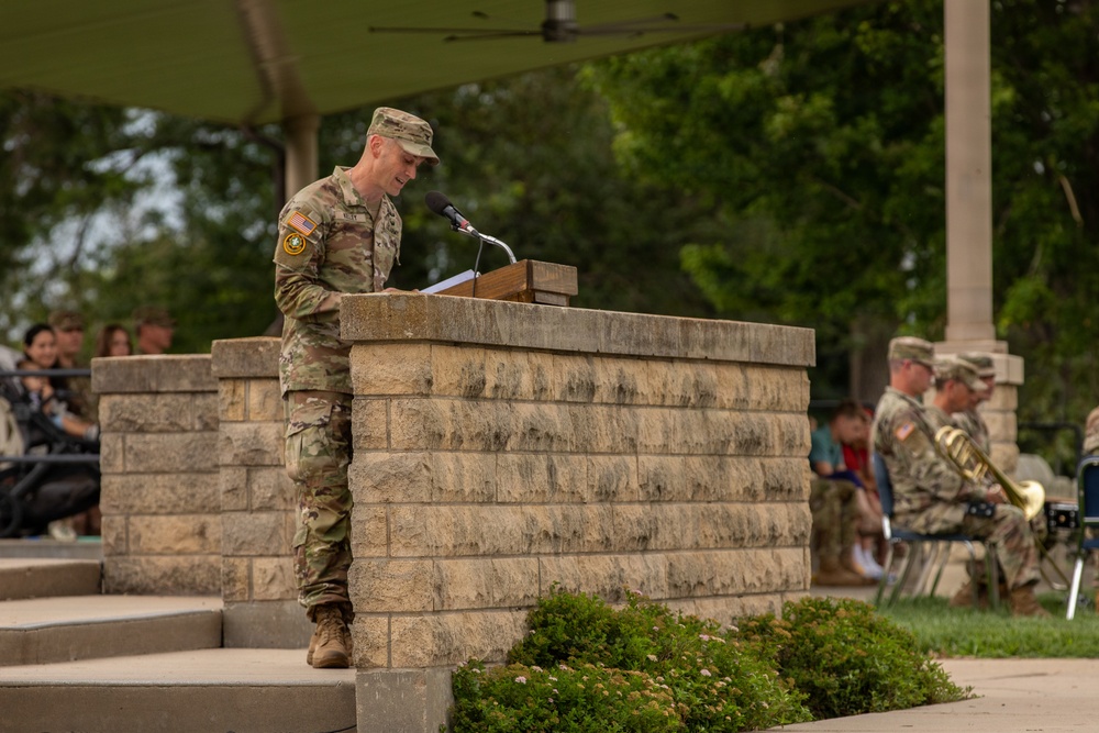 2nd Battalion, 34th Armor Regiment, 1st Infantry Division Change of Command