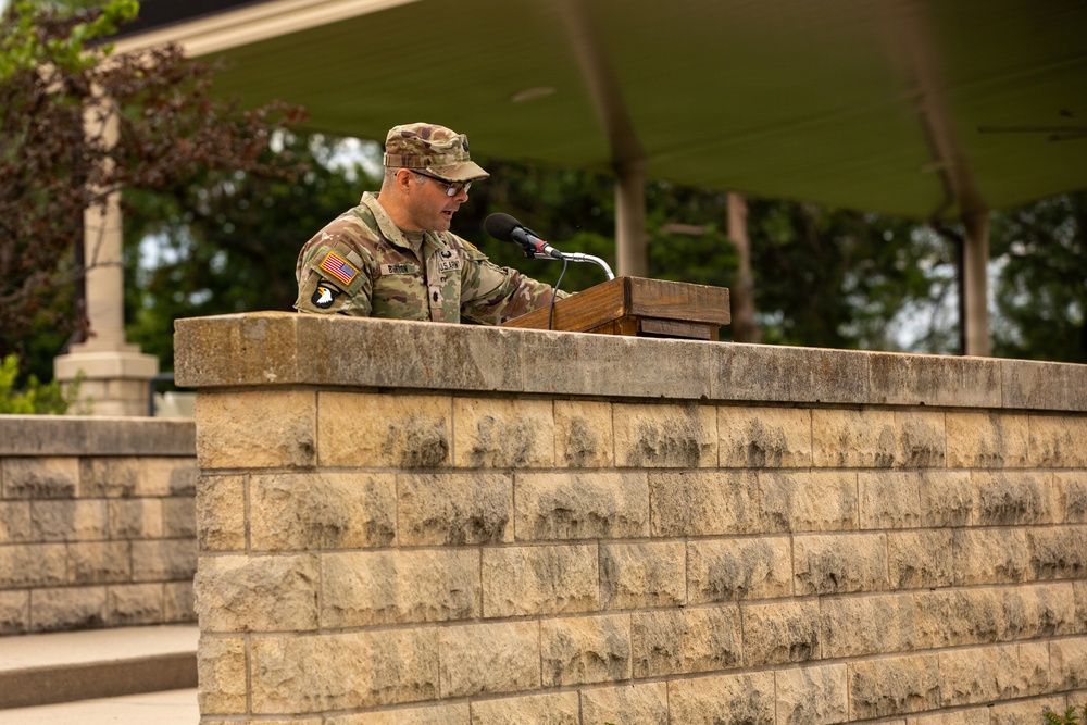 2nd Battalion, 34th Armor Regiment, 1st Infantry Division Change of Command