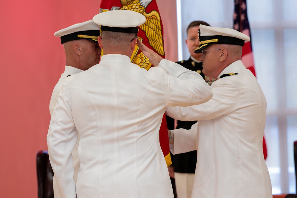 Field Medical Training Battalion—East Change of Command Ceremony