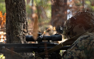 Advanced Infantry Training Company Participates in a Live Fire Exercise