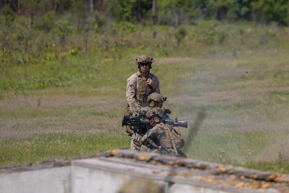 Advanced Infantry Training Company Participates in a Live Fire Exercise