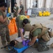 1st MLG Sailors use Battlefield Assisted Trauma Documentation Kits for Valkyrie course