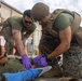 1st MLG Sailors use Battlefield Assisted Trauma Documentation Kits for Valkyrie course
