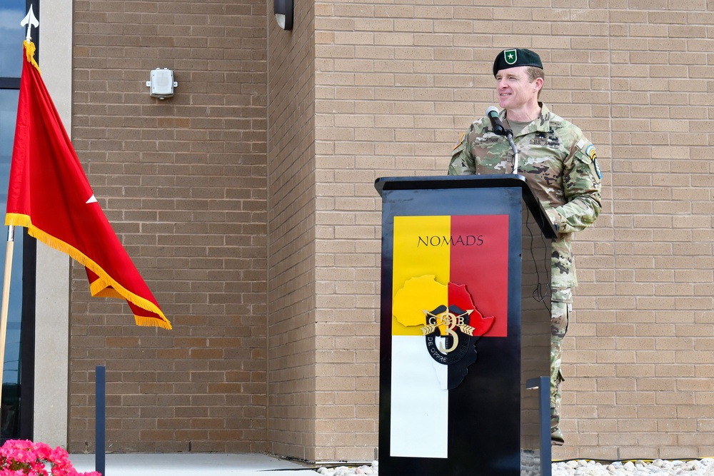 3rd Special Forces Group conducts change of command ceremony
