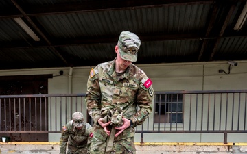 502d LRS distributes gear to new officers
