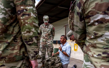 502d LRS distributes equipment to new officers