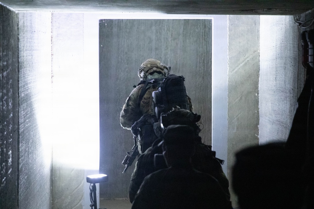 3rd SFG (A) 14th Chemical Reconnaissance Detachment and EOD demonstrate operational readiness during exercise Venom Shield