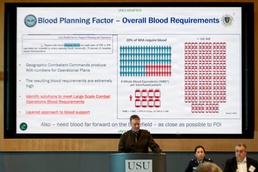 Defense Health Agency Outlines Joint Force Blood Therapy Strategy at National Forum