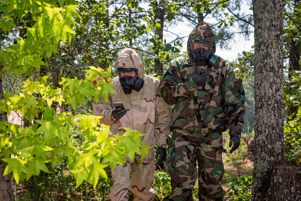 3rd SFG (A) 14th Chemical Reconnaissance Detachment and EOD demonstrate operational readiness during exercise Venom Shield