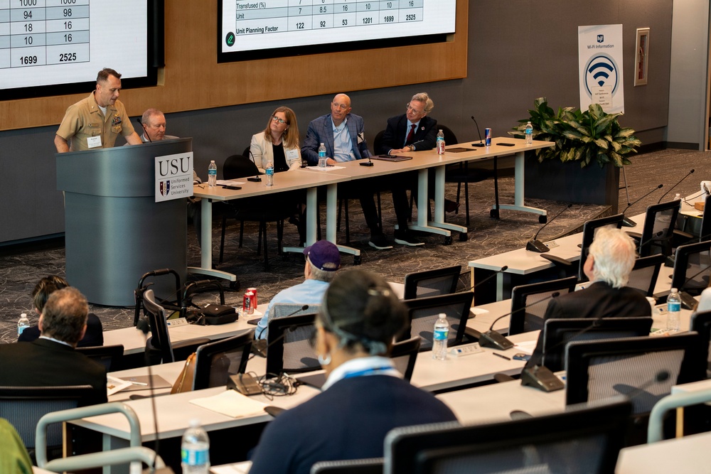 Defense Health Agency Outlines Joint Force Blood Therapy Strategy at National Forum