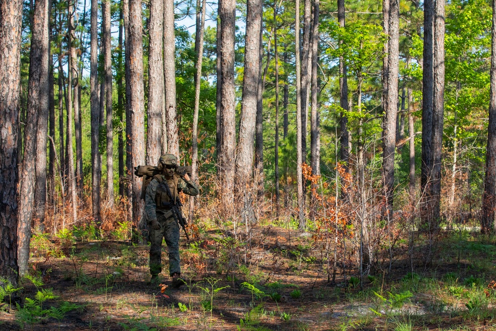 Advanced Infantry Training Company Participates in a Live Fire Exercise
