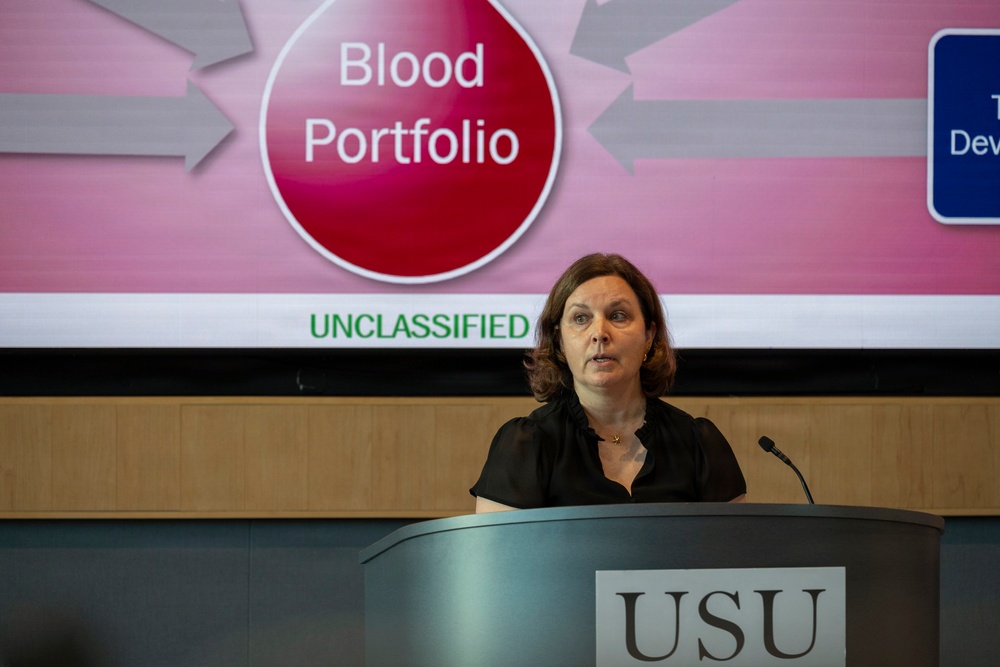 Defense Health Agency Outlines Joint Force Blood Therapy Strategy at National Forum