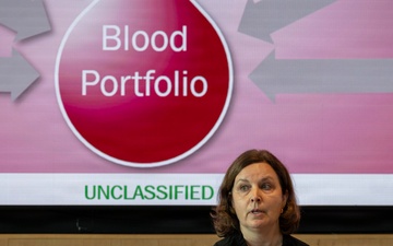 Defense Health Agency Outlines Joint Force Blood Therapy Strategy at National Forum