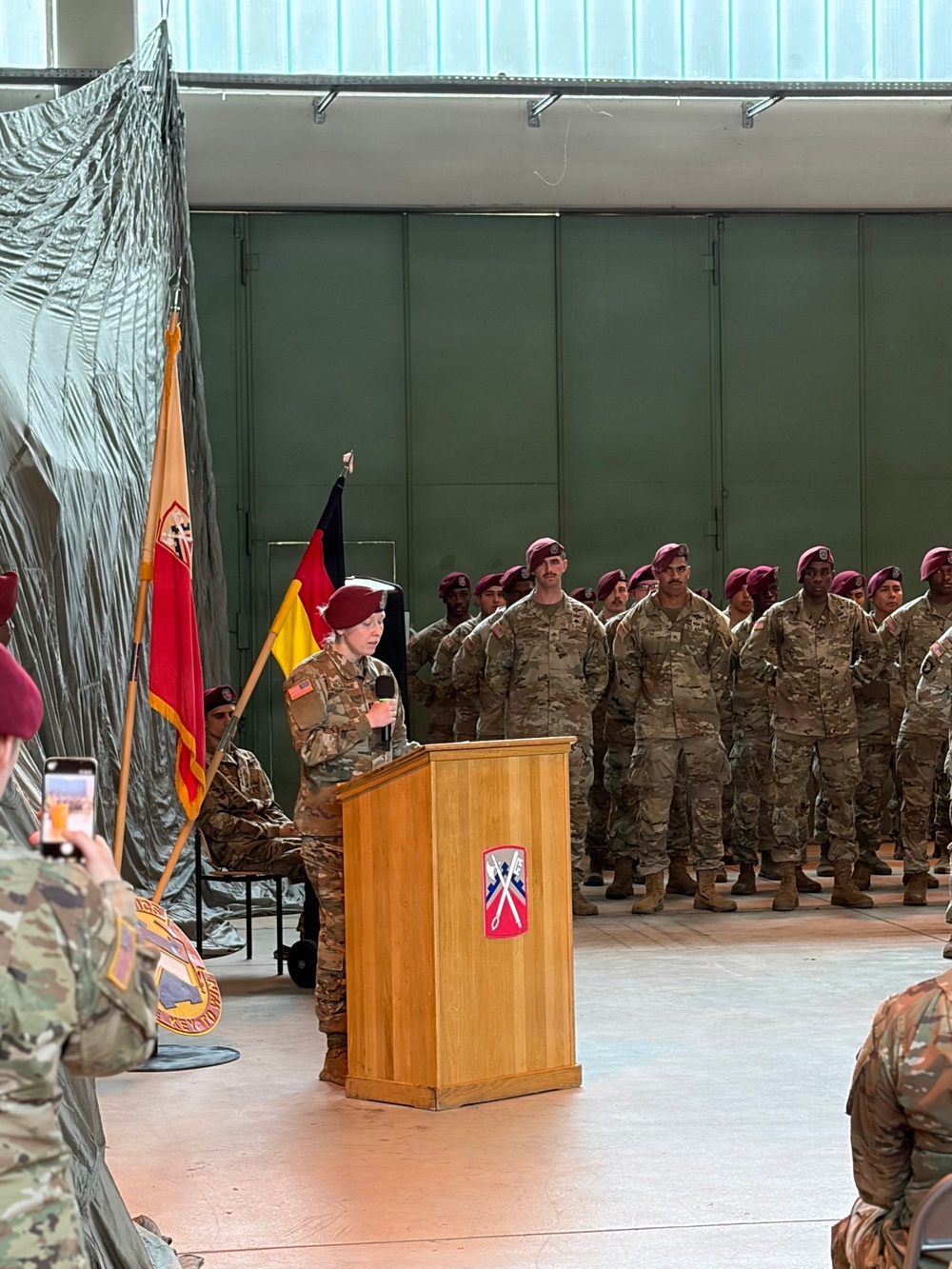 Leadership Transitions as 5th Quartermaster Holds Change of Command