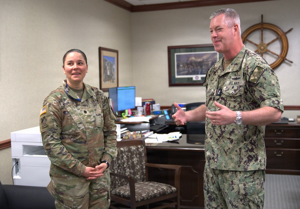 LTC Jodie McQuillan EOT at USTRANSCOM J-4/5/7