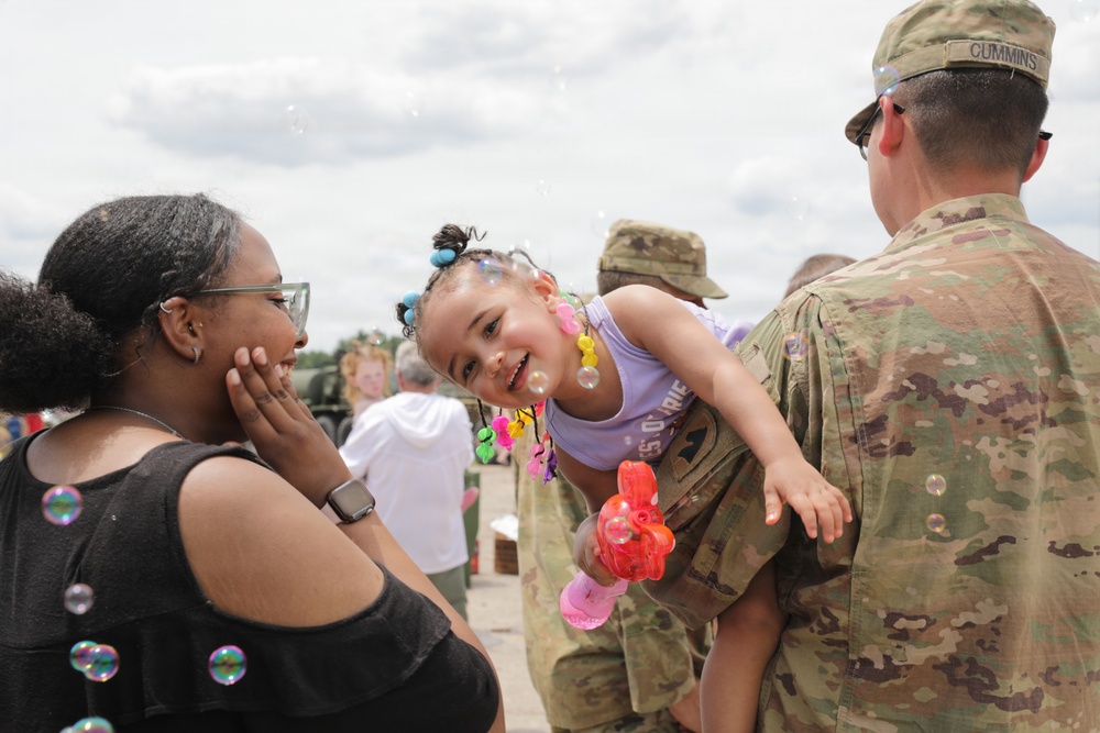 238th Division Artillery hosts Family Day at Fort Knox