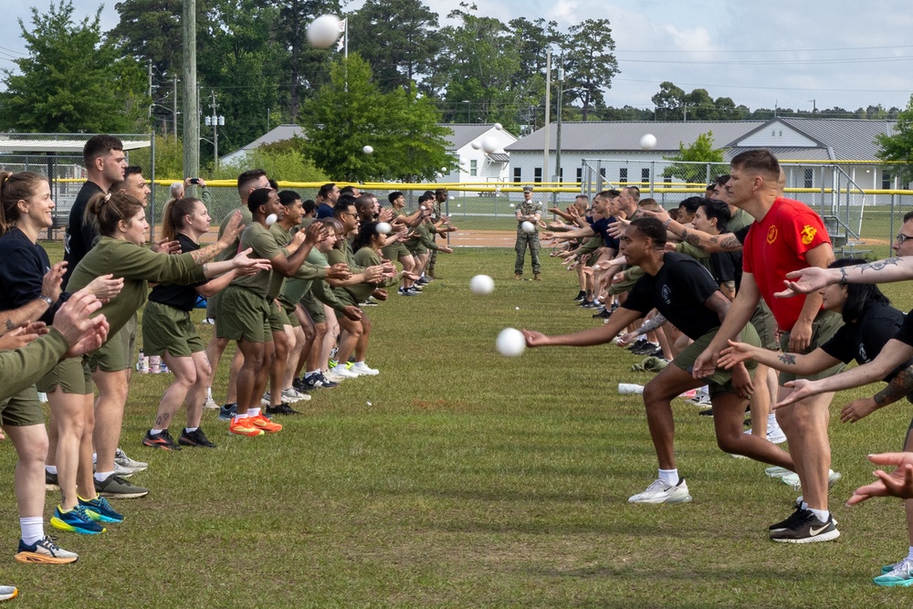 Marine Corps Combat Service Support Schools Hosts Field Meet